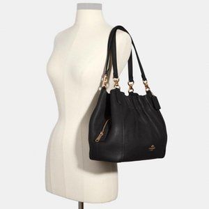 **NEW** Coach Black and Gold Shoulder Bag